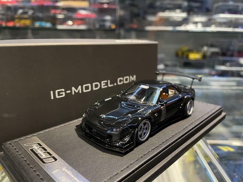 Ignition IG3025 FEED Afflux GT3 FD3S 黑色1/43 (樹酯車)