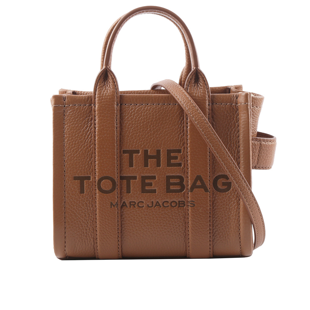 【MARC JACOBS】THE LEATHER TOTE 粒面皮革迷你托特包