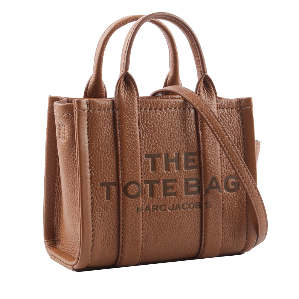【MARC JACOBS】THE LEATHER TOTE 粒面皮革迷你托特包