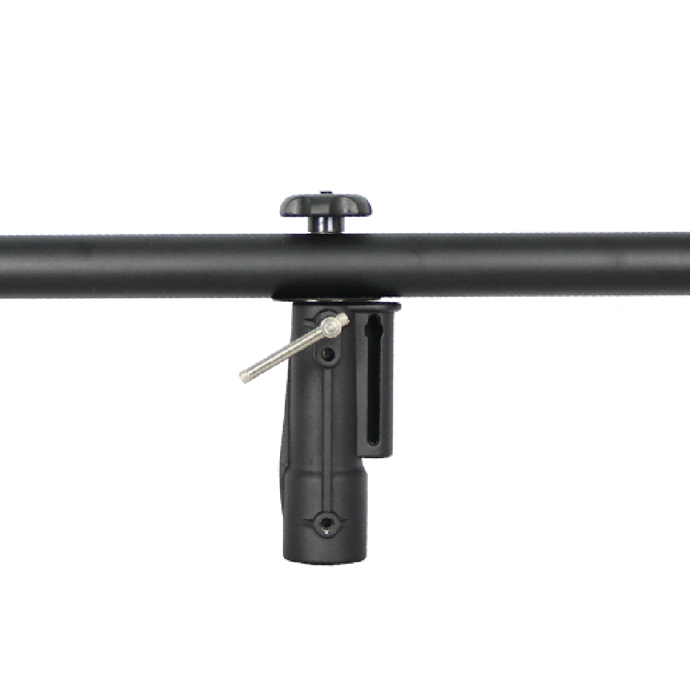 台灣品牌/ T-Bar-2 燈光架橫桿(可掛4盞燈)(含金屬轉接座) 第 2 張圖片｜三峽配件 / 週邊