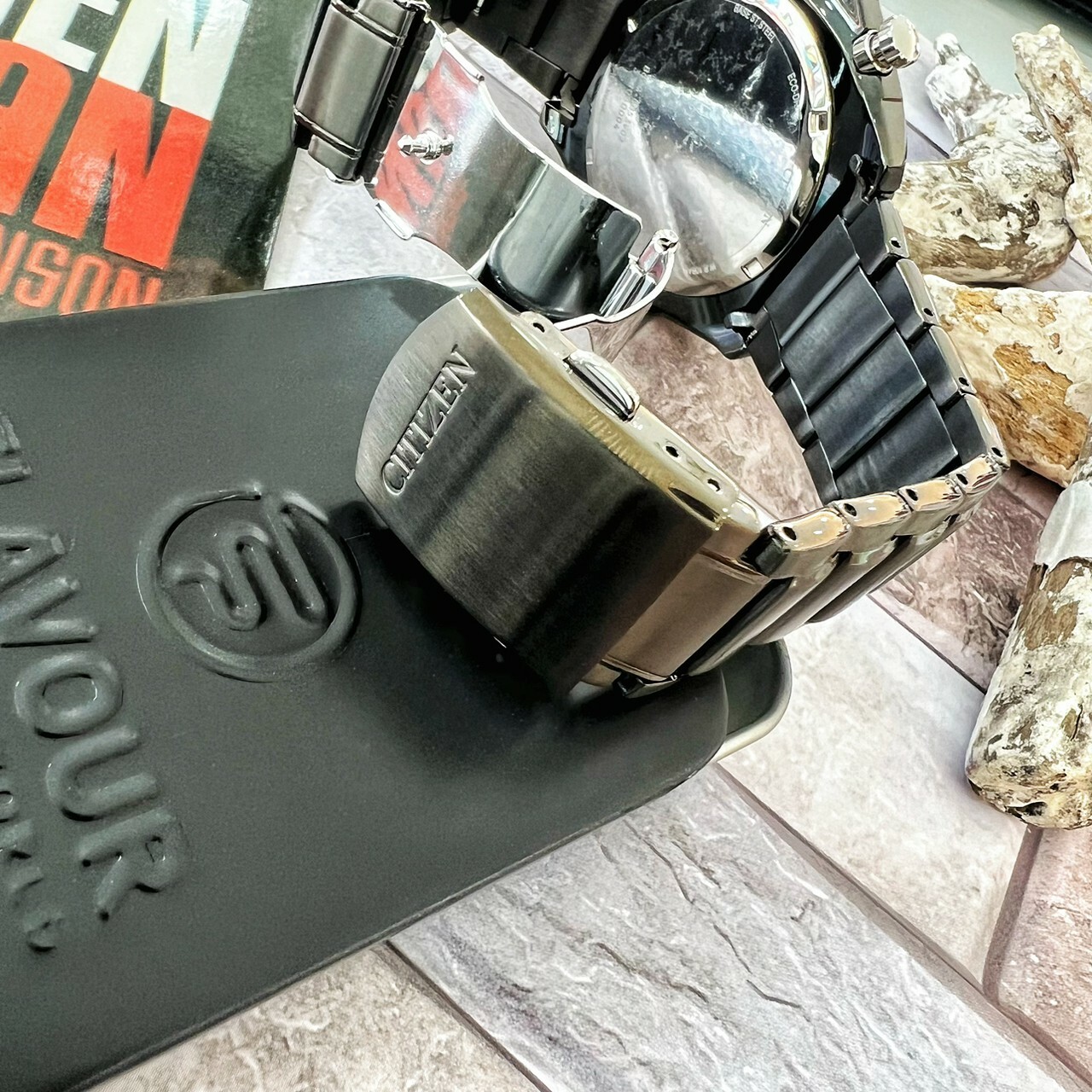 【CITIZEN 星辰】極速奔馳光動能計時手錶 CA4567-82H 44.75mm 現代鐘錶