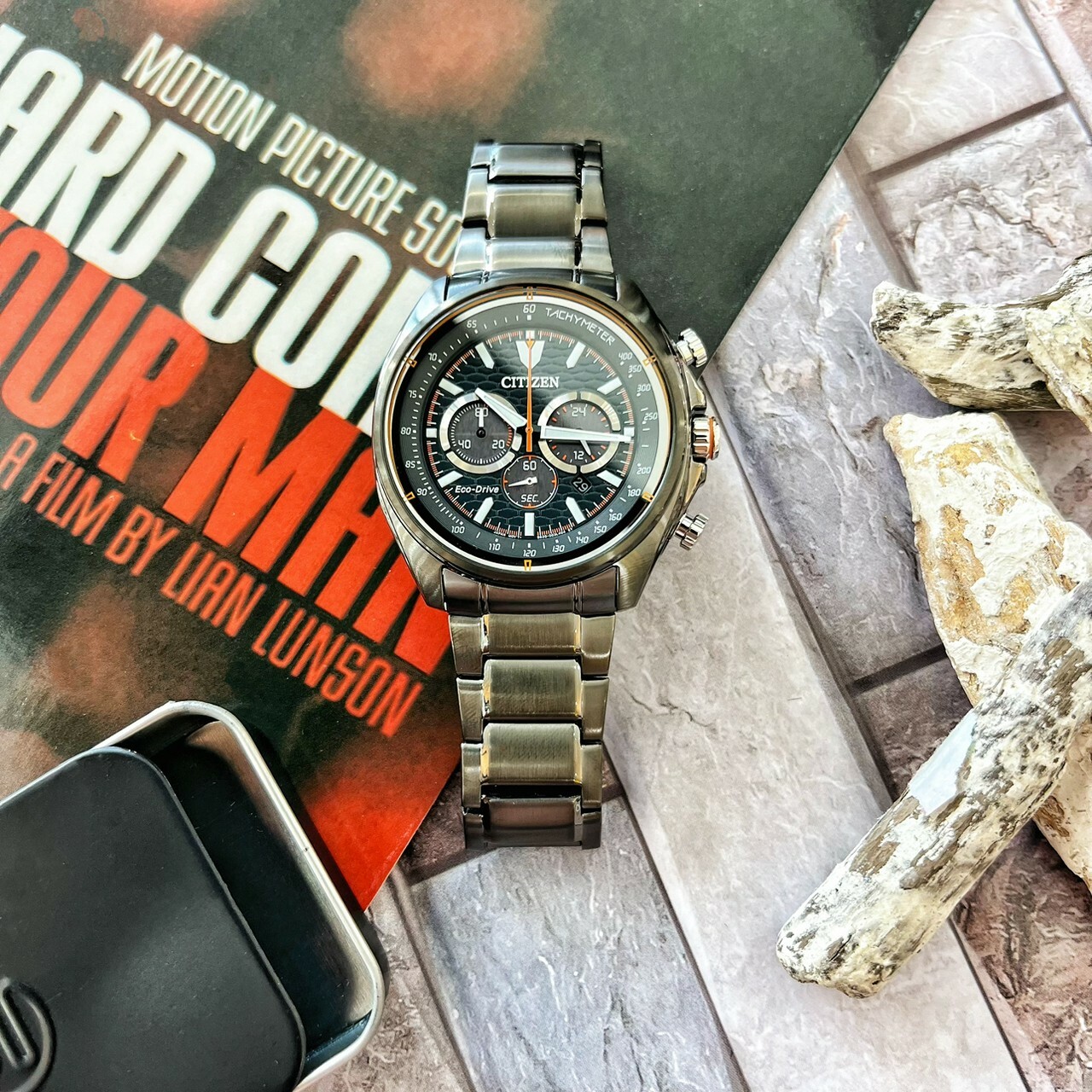 【CITIZEN 星辰】極速奔馳光動能計時手錶 CA4567-82H 44.75mm 現代鐘錶