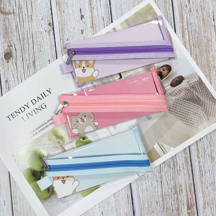 【PENROTE筆樂】柴語錄環保無毒透明筆袋