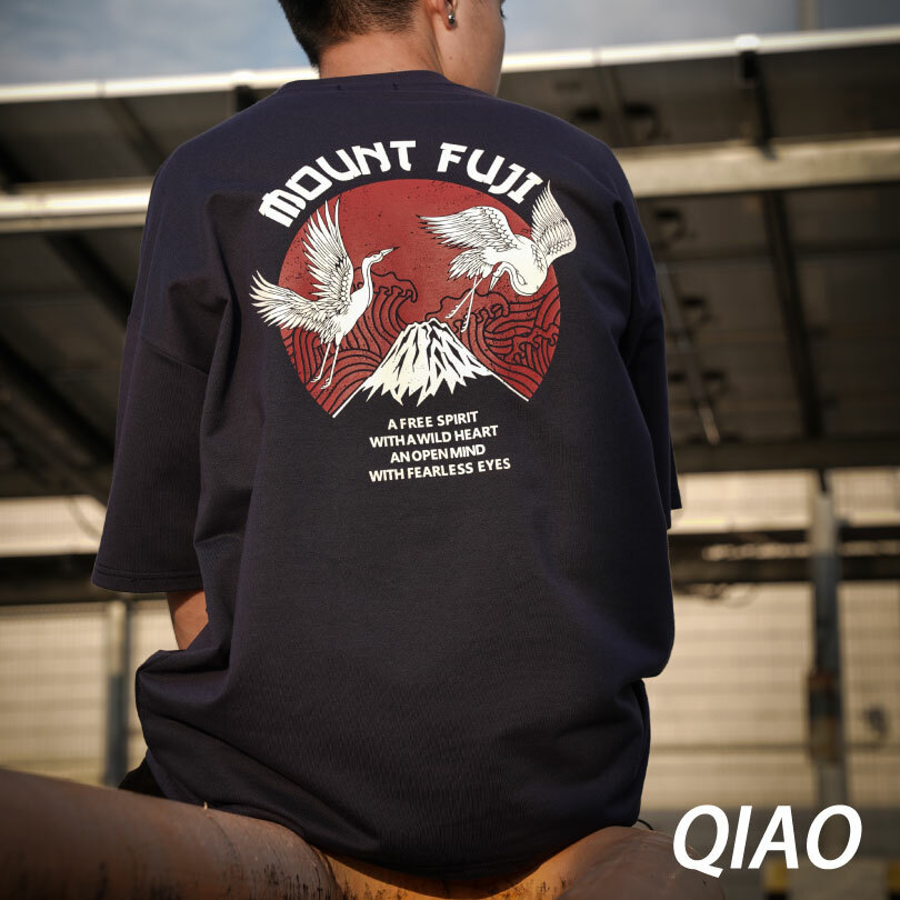 QIAO - FUJI富士岡短T