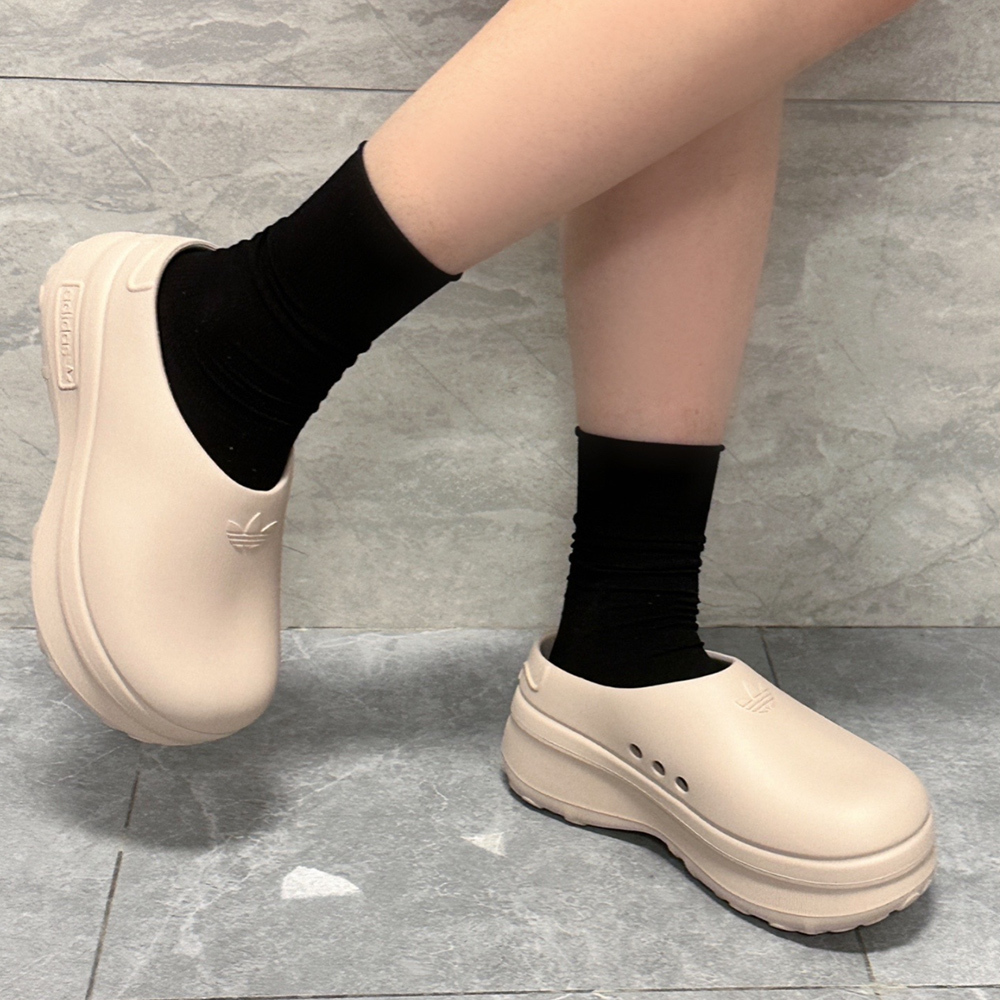 Adidas Adifoam Stan Smith Mule 穆勒鞋 奶茶色 IE7052