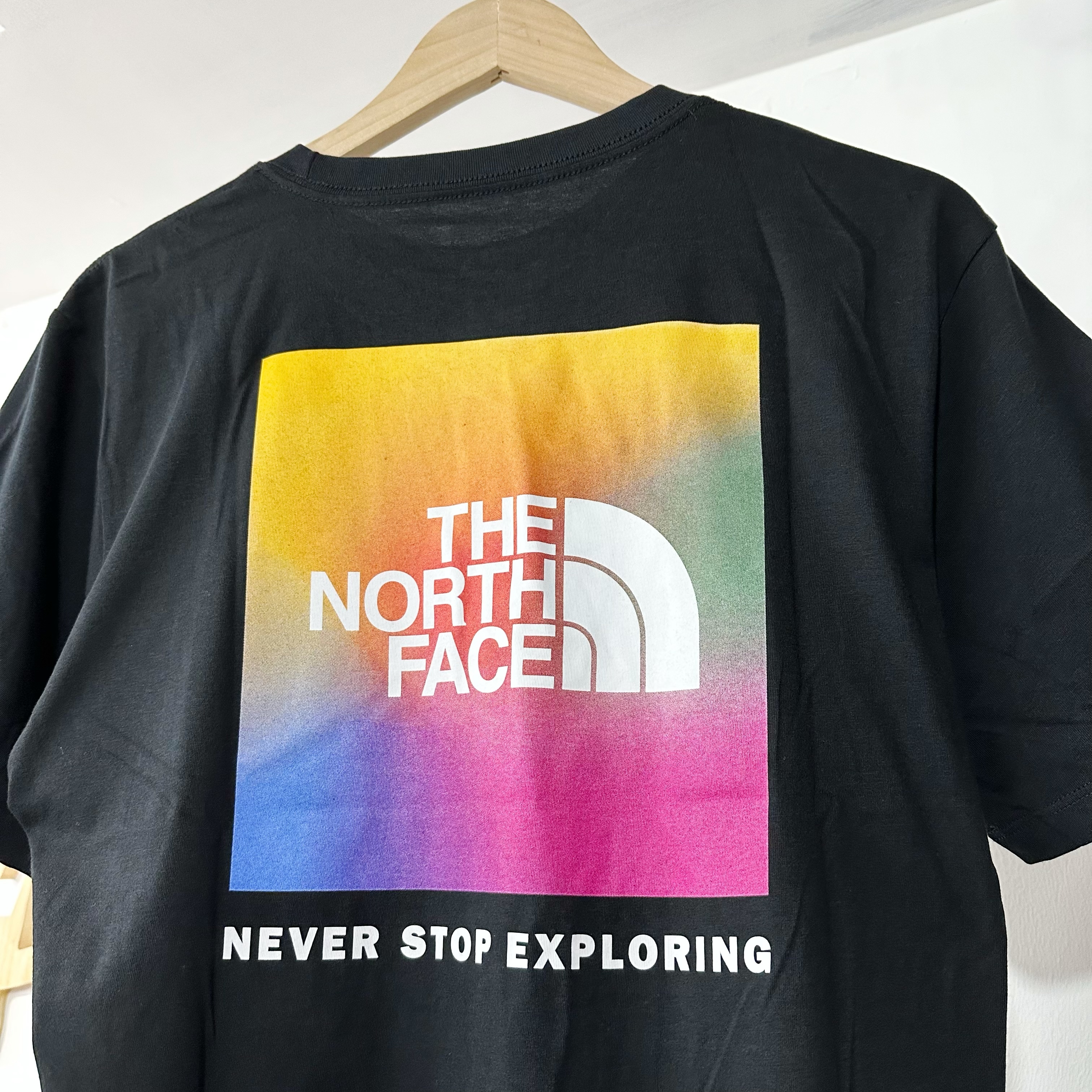 The North Face NSE Box ombre back print