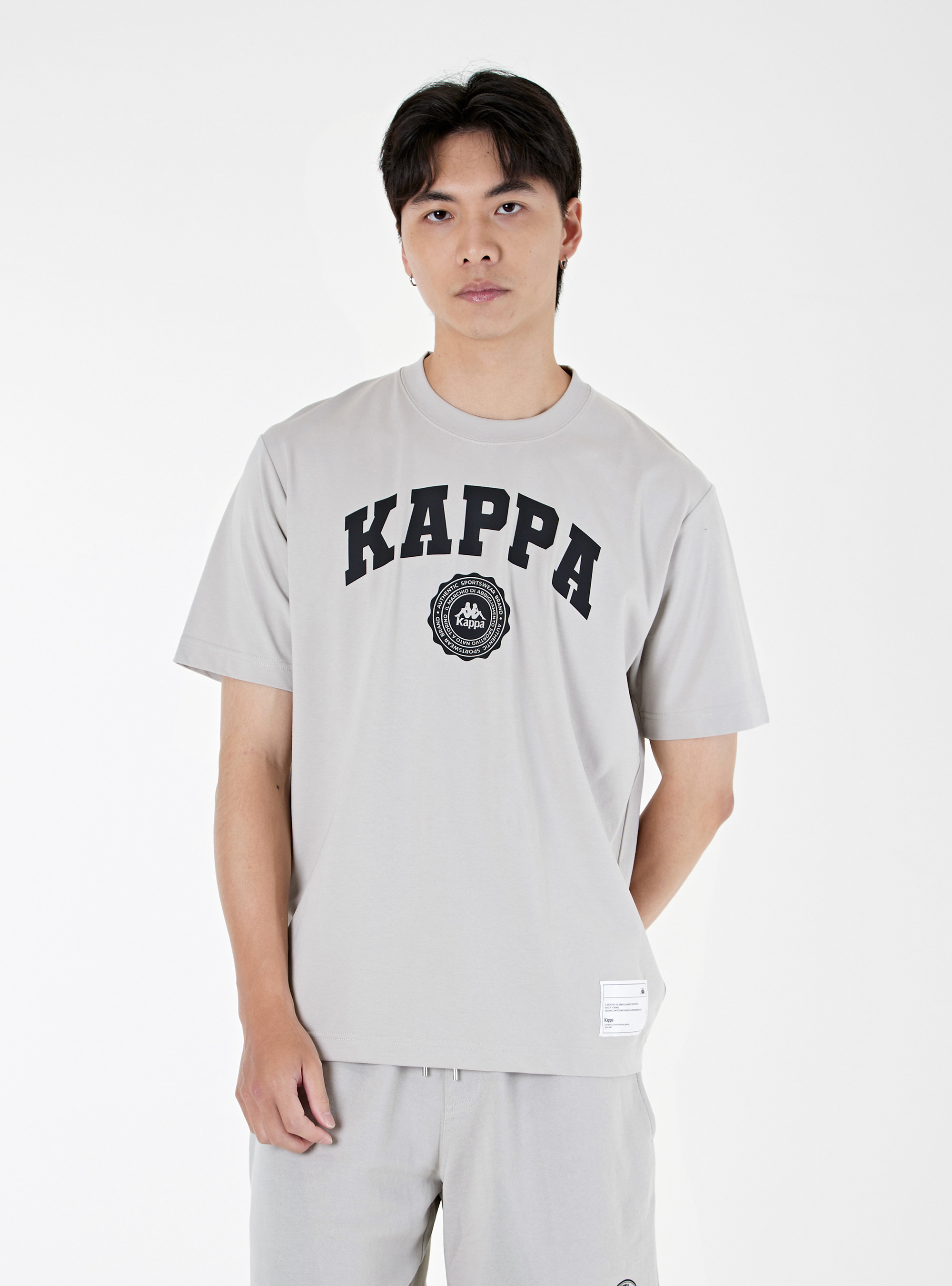 男女適穿 字母印花寬鬆T-Shirt