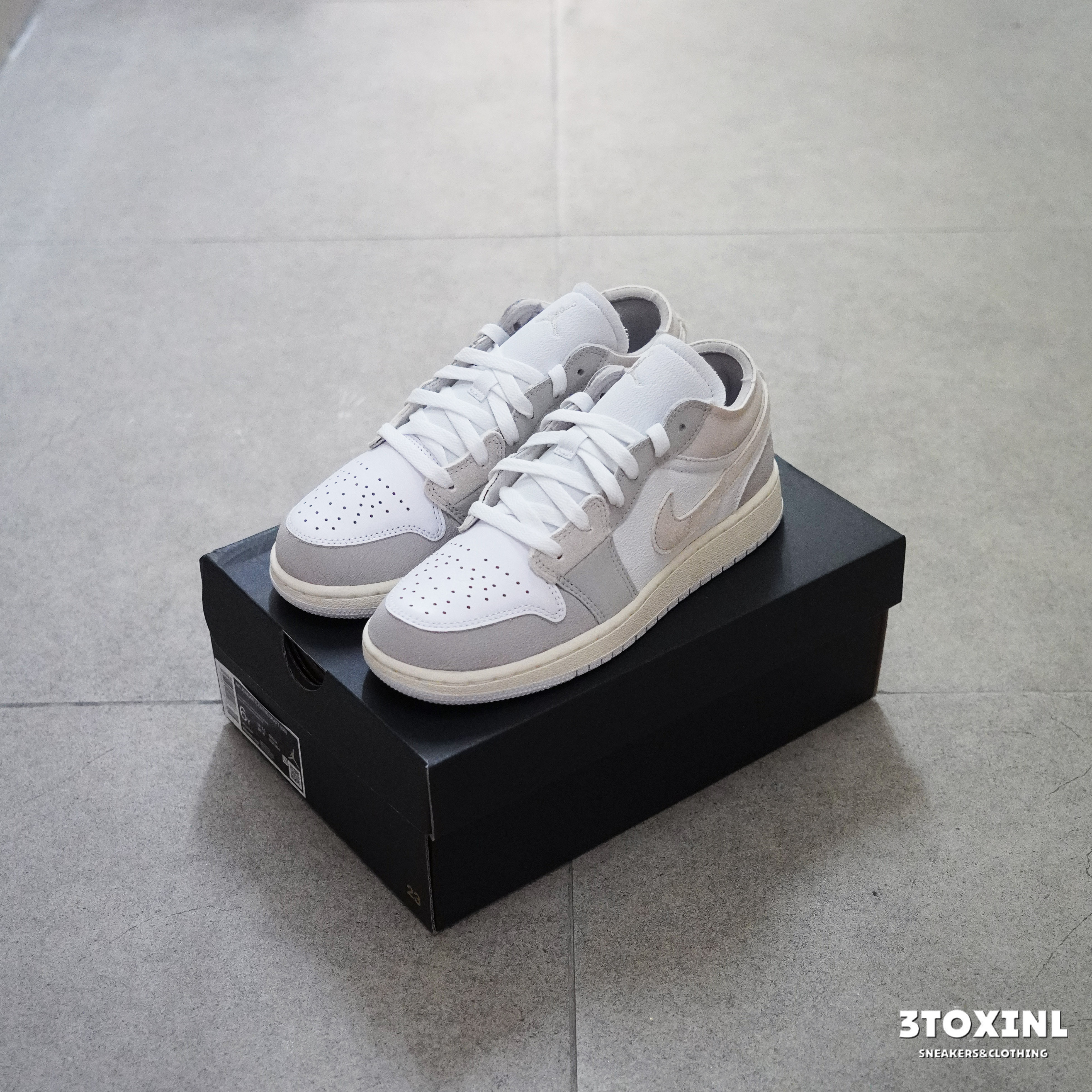 (現貨) Nike Air Jordan 1 Low SE Craft - Inside Out Tech Grey
