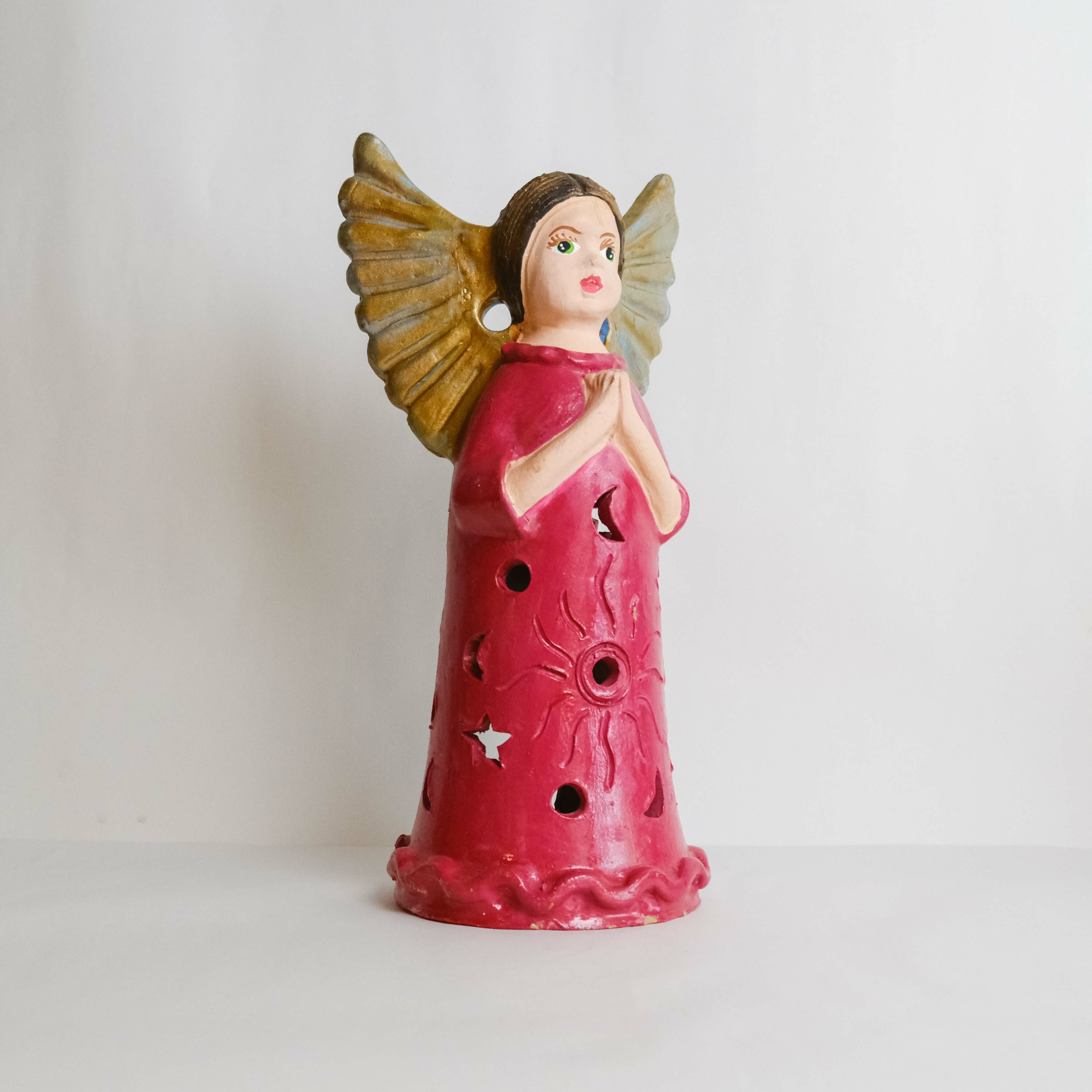 陶器｜燭台 - 天使｜尼加拉瓜