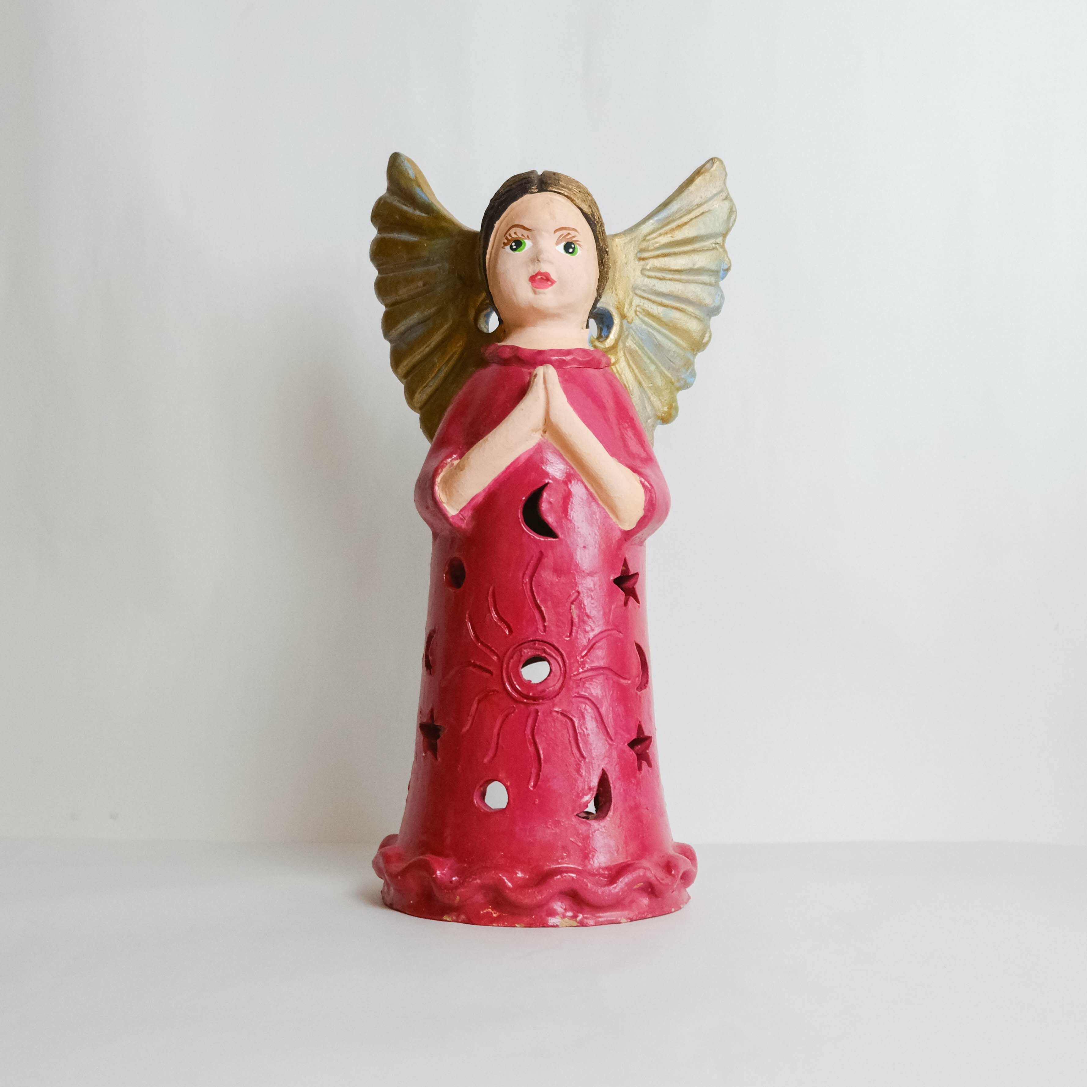 陶器｜燭台 - 天使｜尼加拉瓜