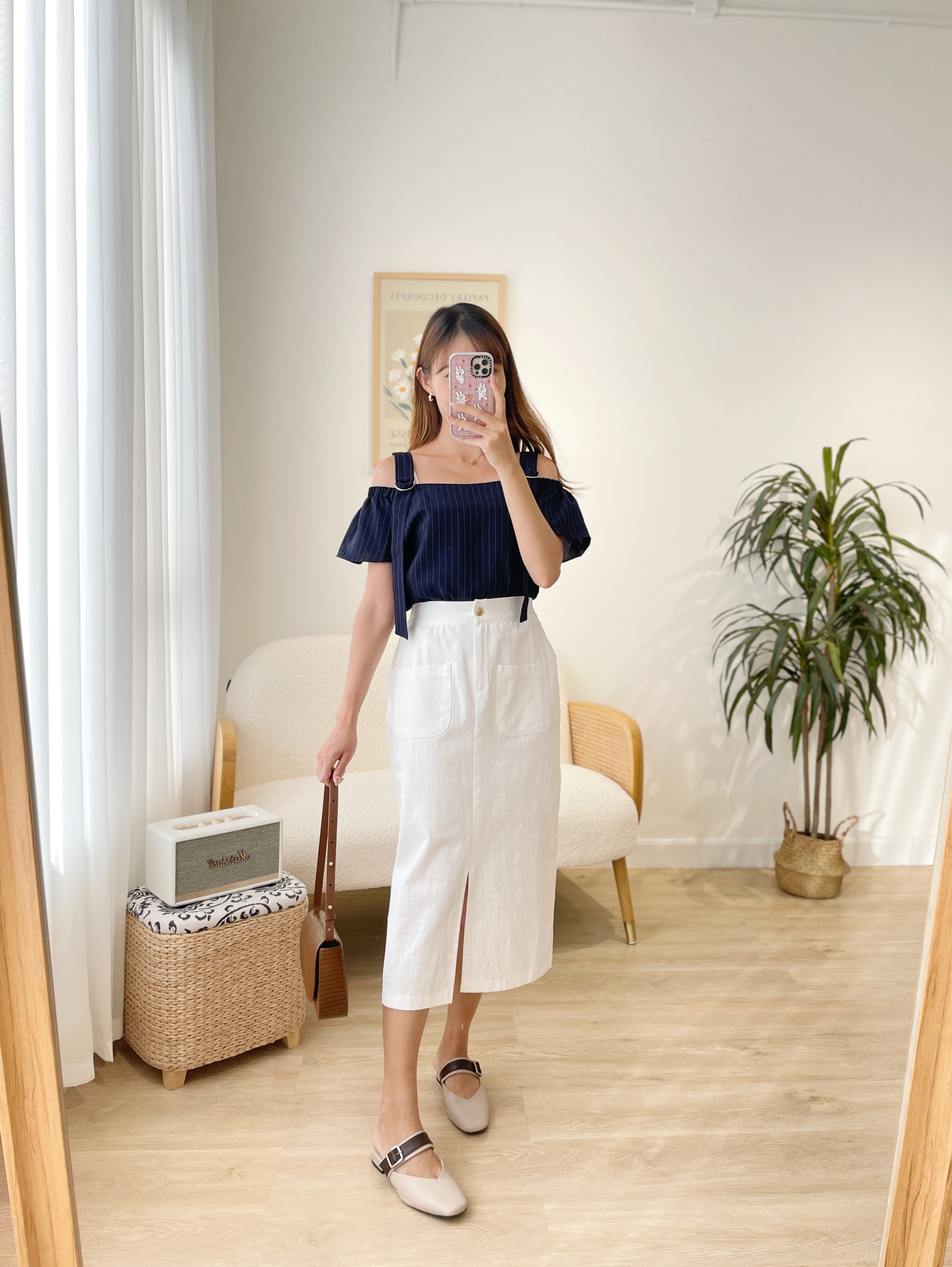 T700 Sandstone Off Blouse