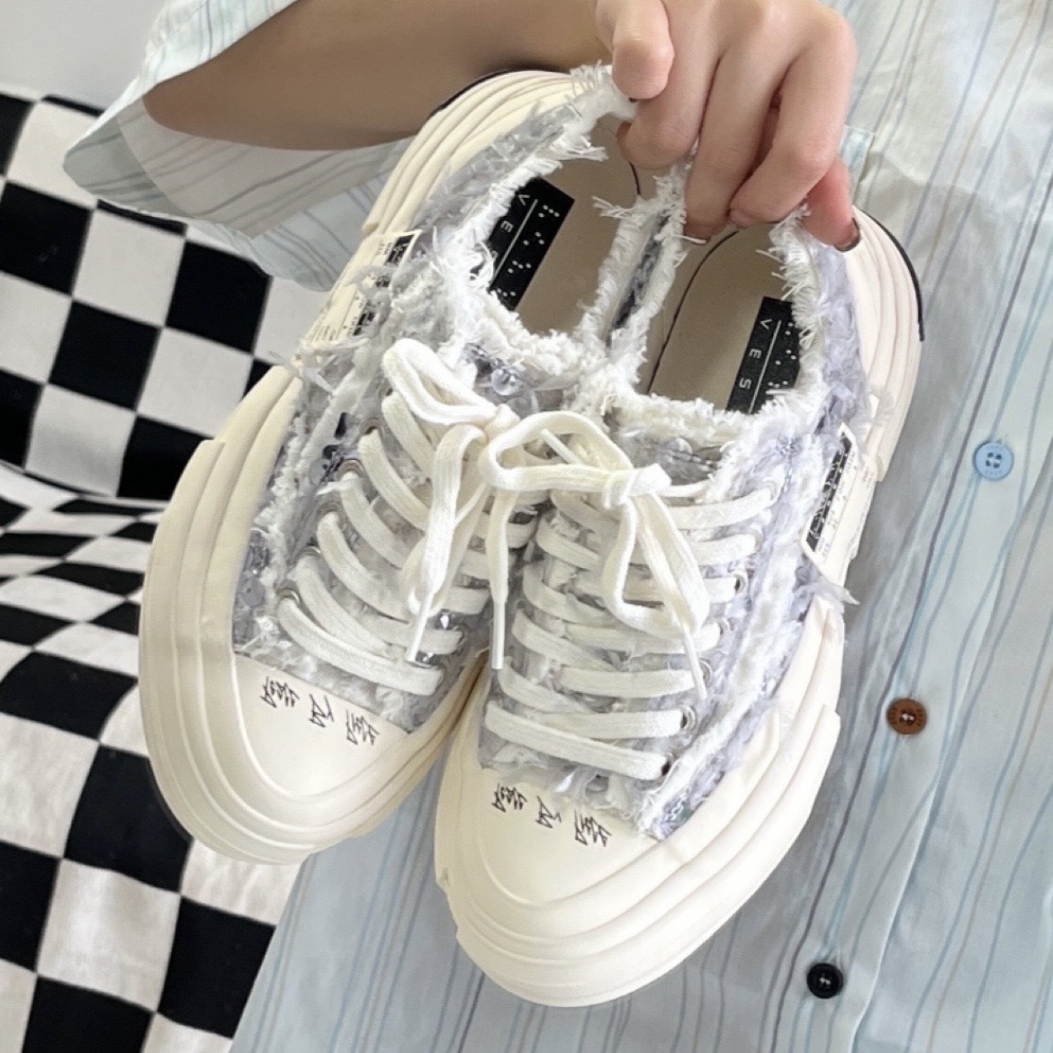 xVESSEL 天鵝之淚 灰天鵝 解構鞋 帆布鞋 S23X06G