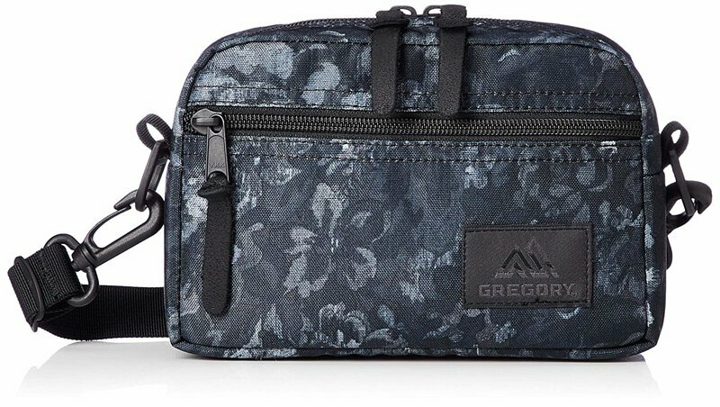 GREGORY PADDED SHOULDER POUCH S BLACK TAPESTRY