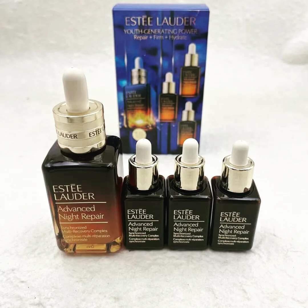 Estee Lauder 雅詩蘭黛小棕瓶特潤精華3+1套裝(50ml+15mlx3)