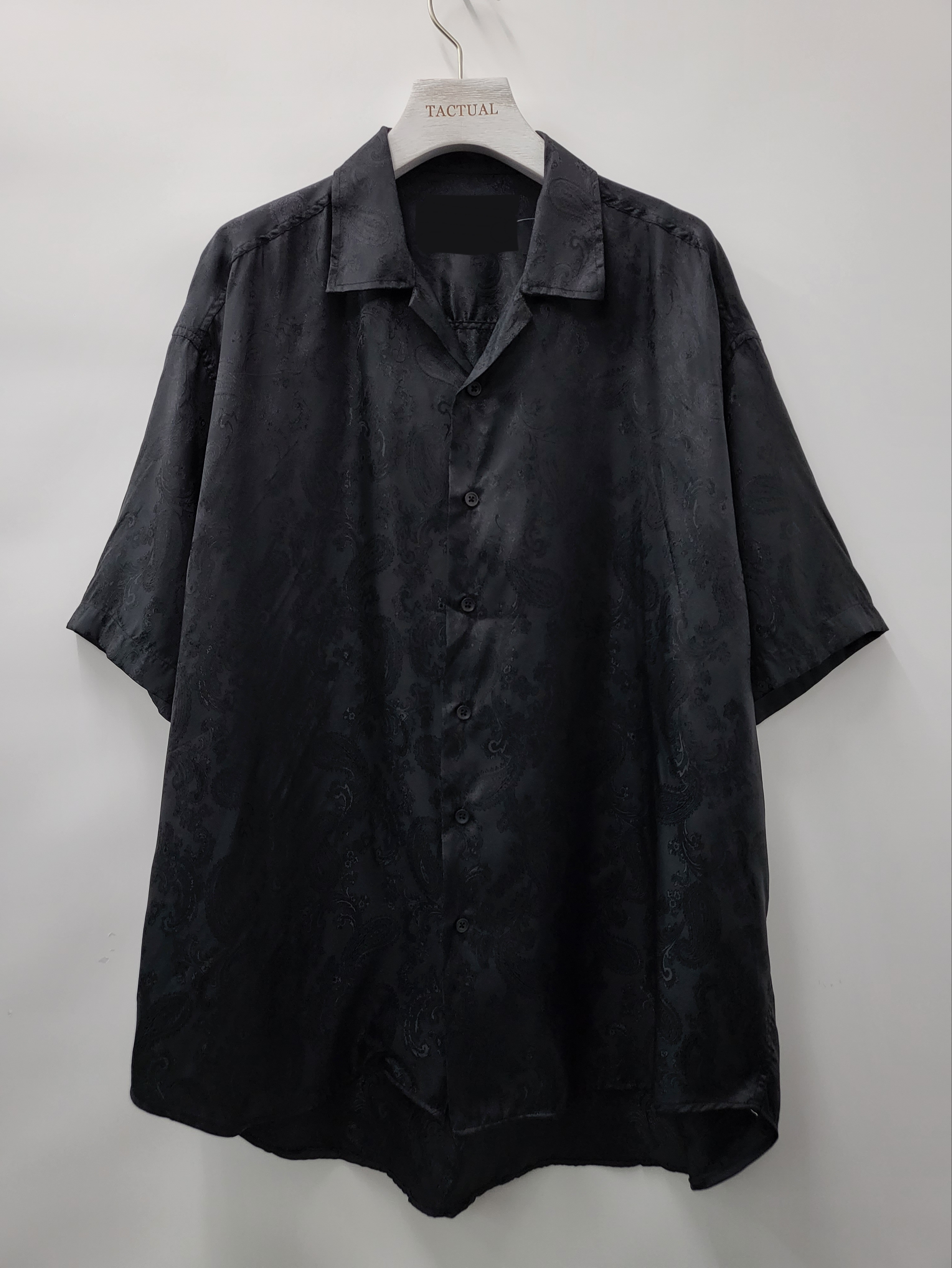 暗腰果花短袖恤衫 S2069