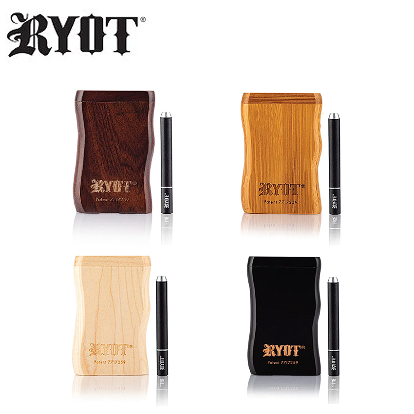 美國RYOT Wooden Magnetic Dugout with One Hitter 一口斗煙斗組(Small )