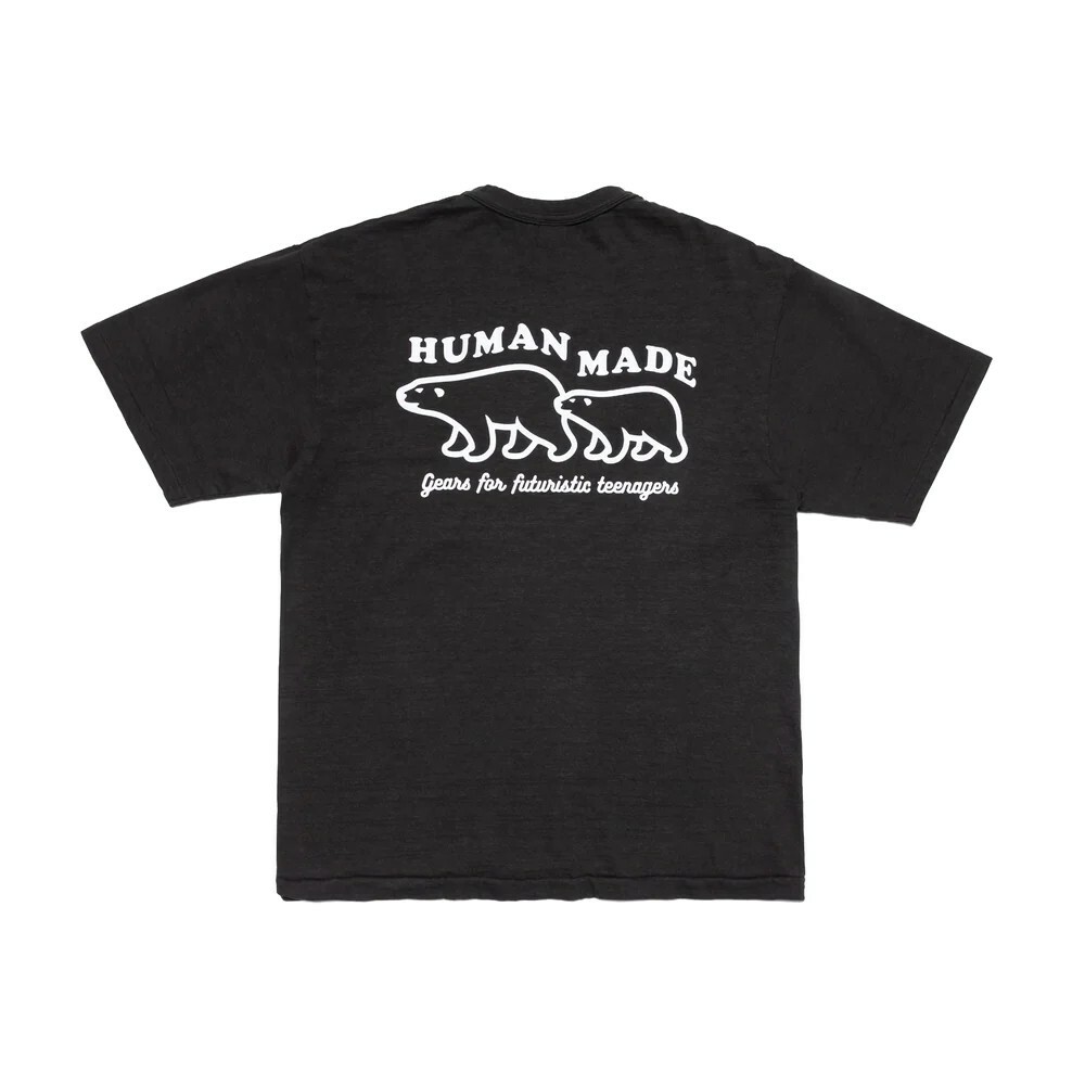 HUMAN MADE GRAPHIC T-SHIRT #10 字體背後北極熊短袖HM26TE010