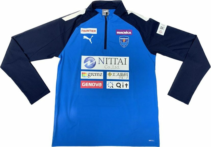 2023 YOKOHAMA FC 1/4 HALF ZIP TOP