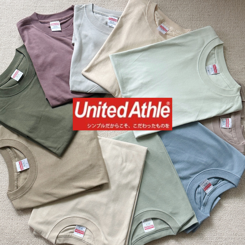 #現貨供應 限時特價!! 日本UNITED ATHLE  柔棉5.6oz 厚磅  短袖 10色