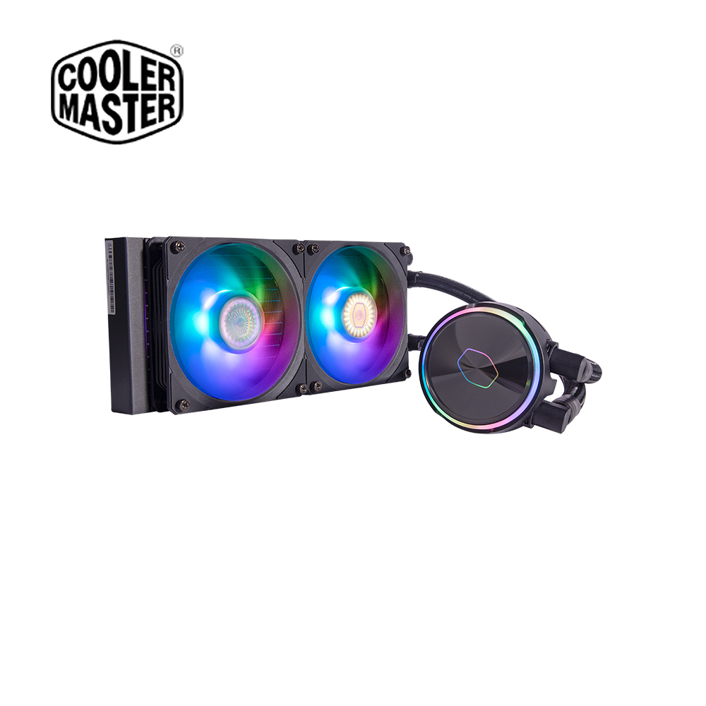 Cooler Master Masterliquid PL240 Flux CPU水冷散熱器 黑色/白色