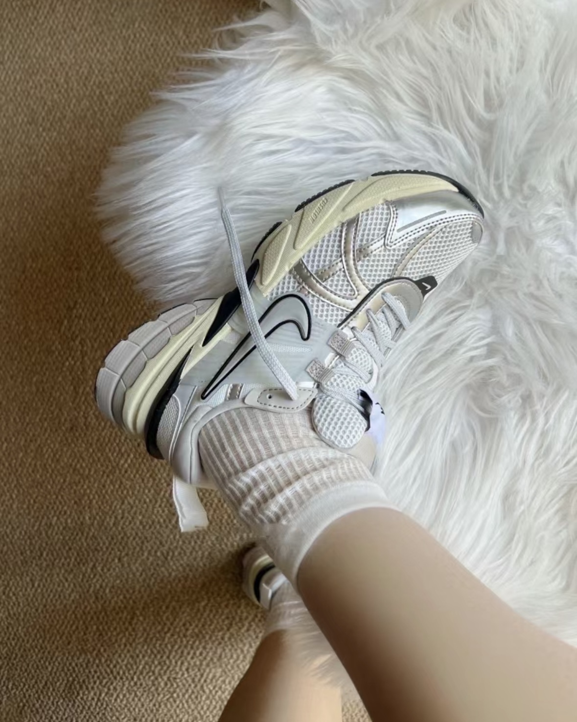 <快速出貨> Nike V2K Run Runtekk "Summit White Metallic Silver" 科技銀(FD0736100)