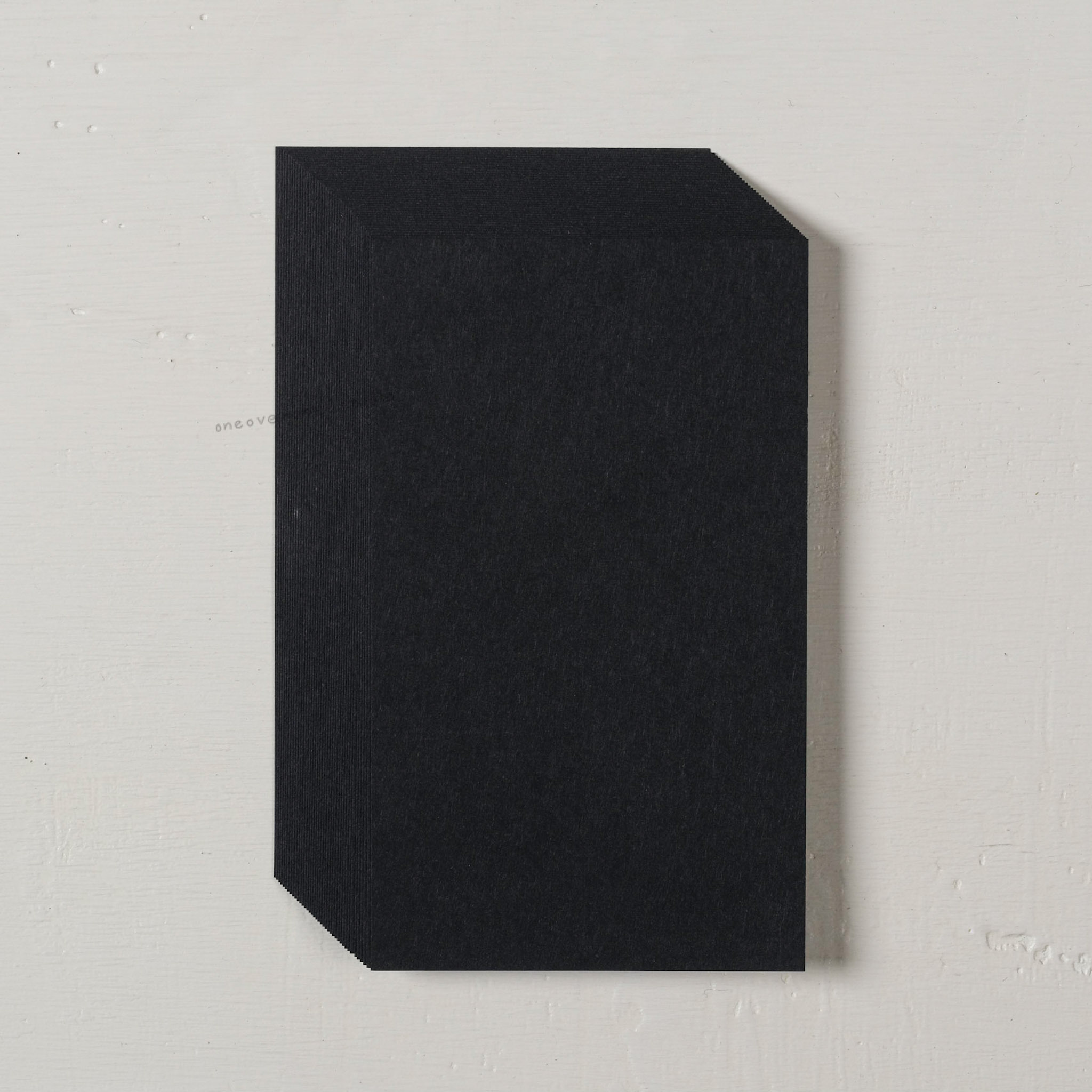 無孔MICRO5尺寸 台灣黑紙 /一分之一工作室/臺灣