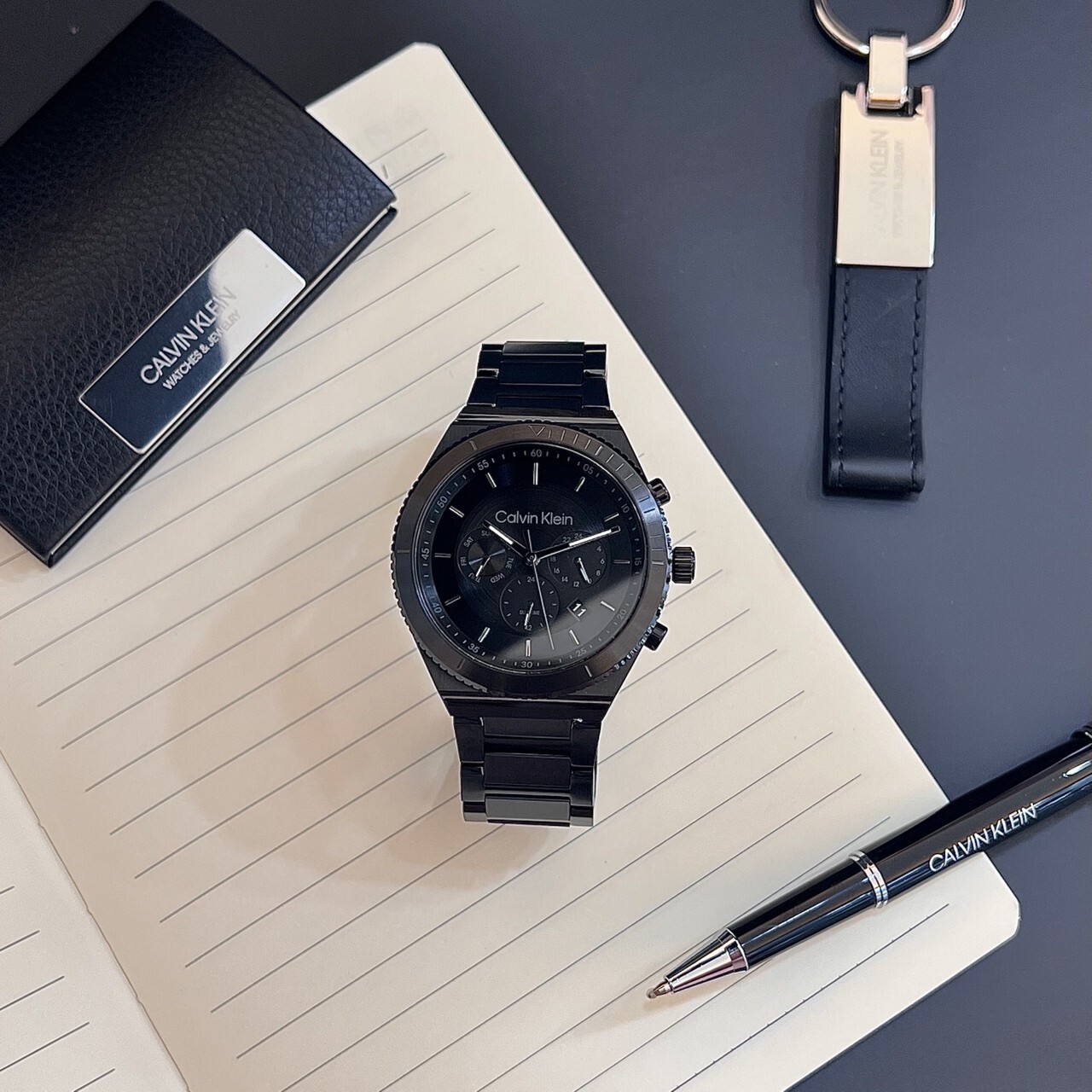 【CALVIN KLEIN】CK高質感男士錶CK25200303(黑) 45mm 現代鐘錶