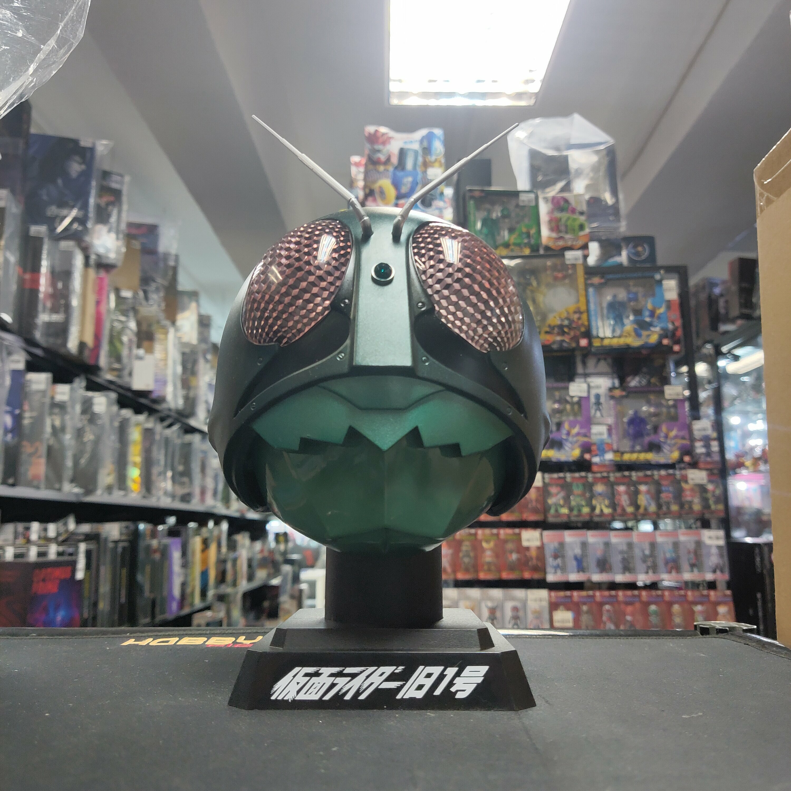 寄賣 幪面超人 舊1號 組立式 景品 頭像