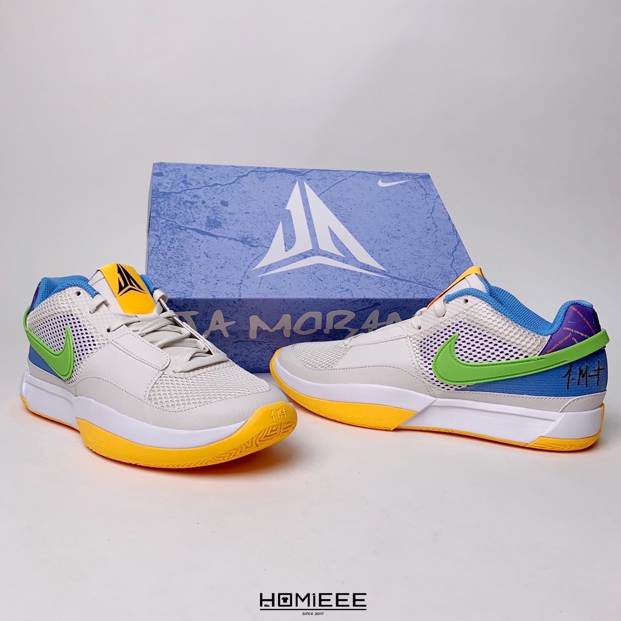 Nike Ja Morant Family trivia JA1 籃球鞋白黃[DR8786-001]