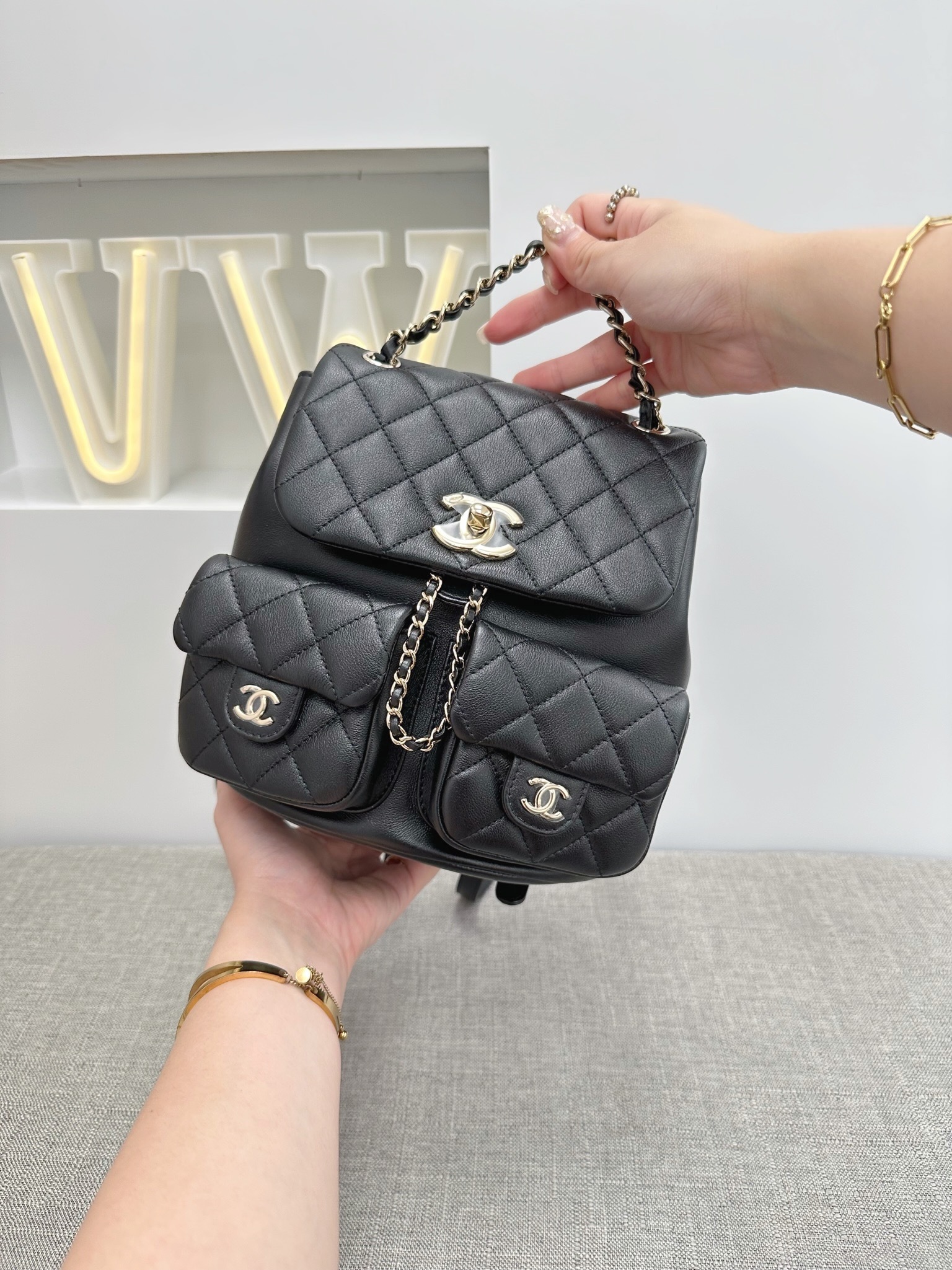 Chanel Duma Backpack (AS3860)