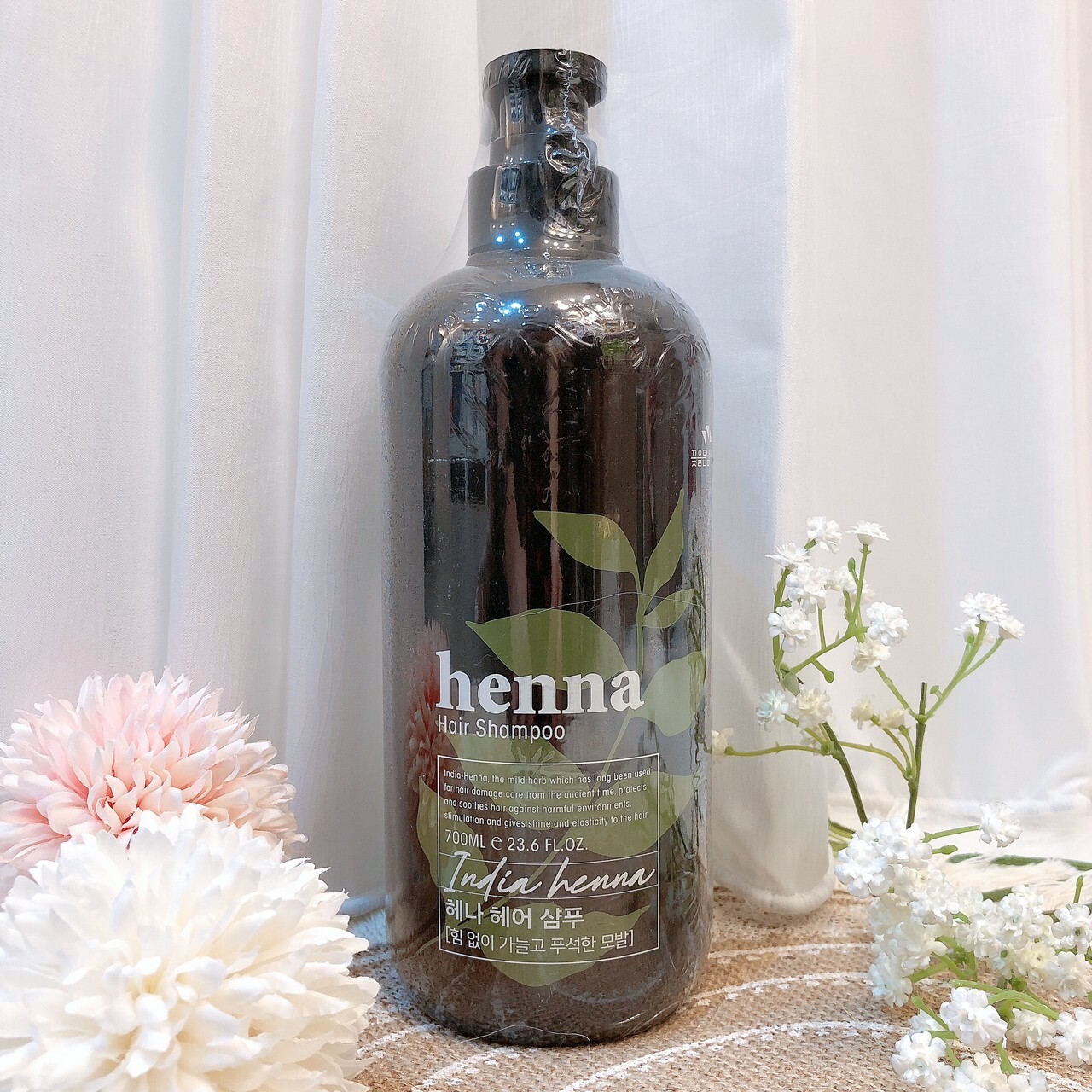 韓國 指甲花亮采洗髮露(護色系列) 700ml