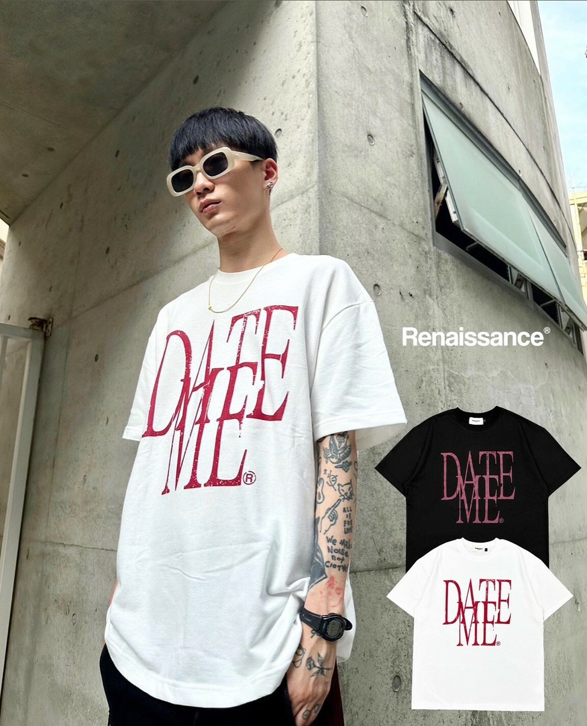 RENAISSANCE 跟我約會短袖 T ‘’ Date Me Tee ‘’