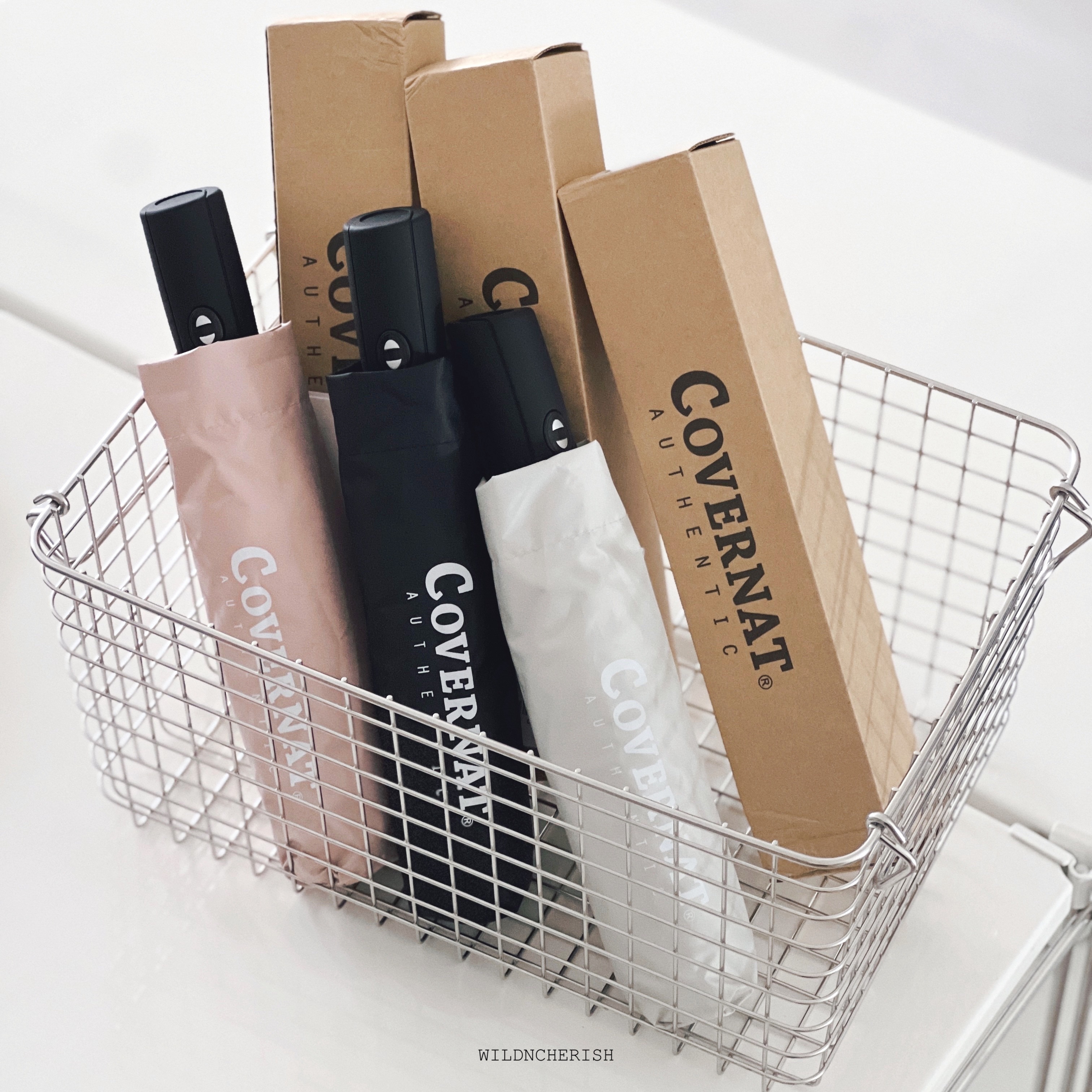 現貨| Covernat Authentic Logo Umbrella 自動傘縮骨遮晴雨兼用