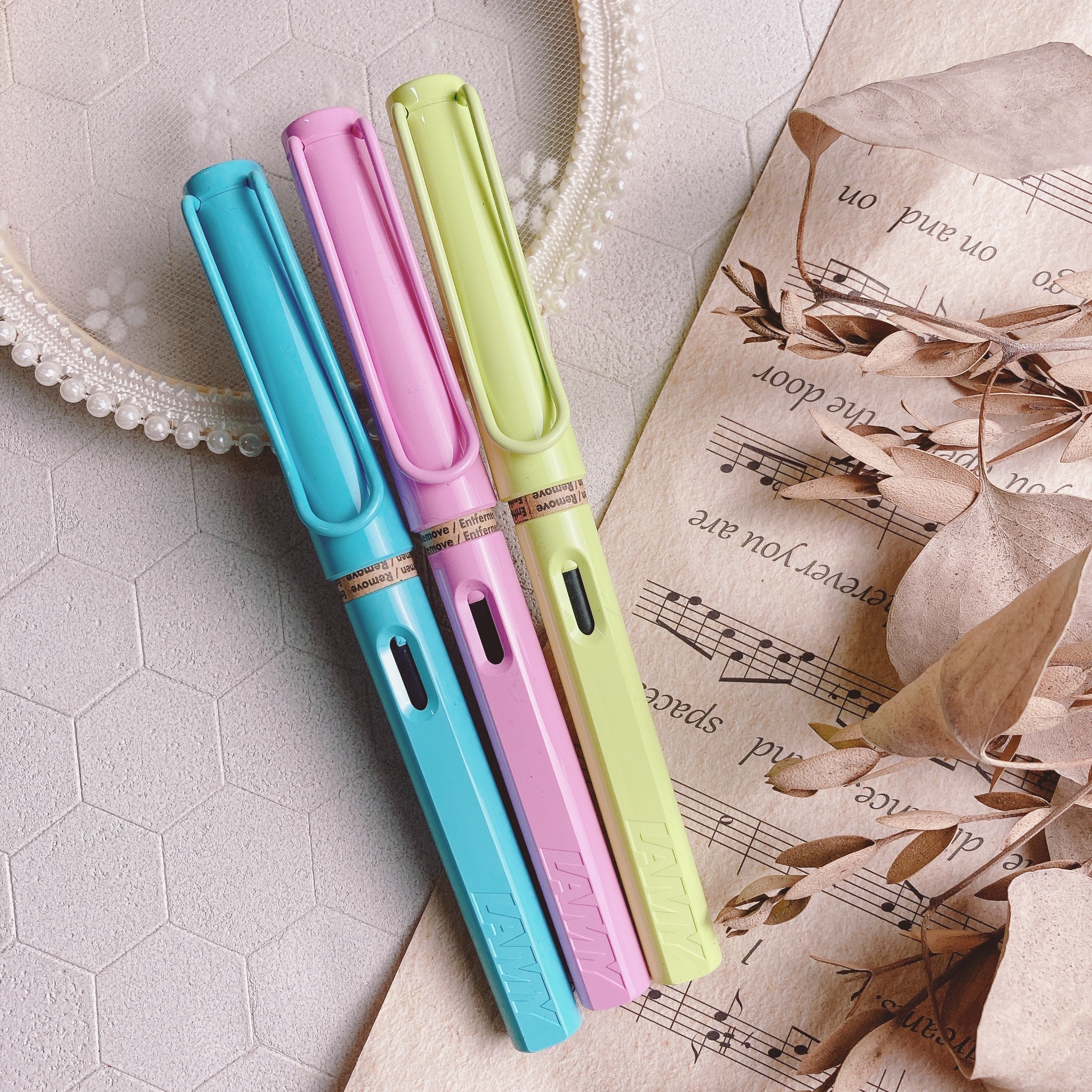 LAMY｜Safari 狩獵系列 2023限定色 鋼筆 ( 春日粉/春日藍/春日綠 )