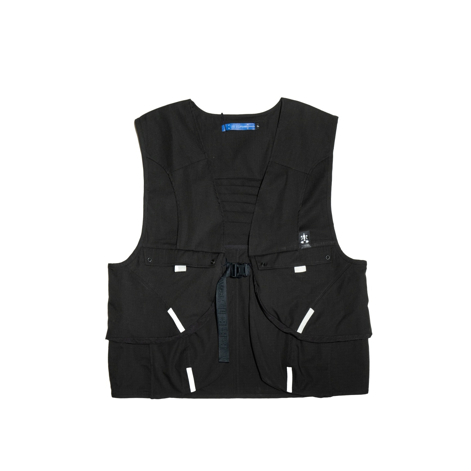 蟲殼工裝背心- 黑