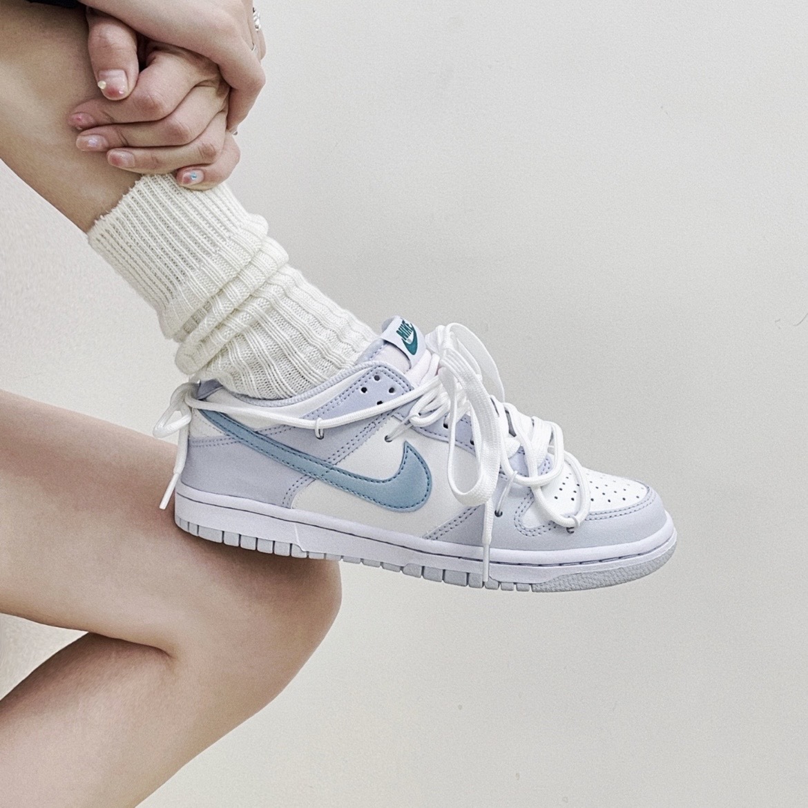 【訂製款】Nike Dunk Low (GS) 冰沙薄荷