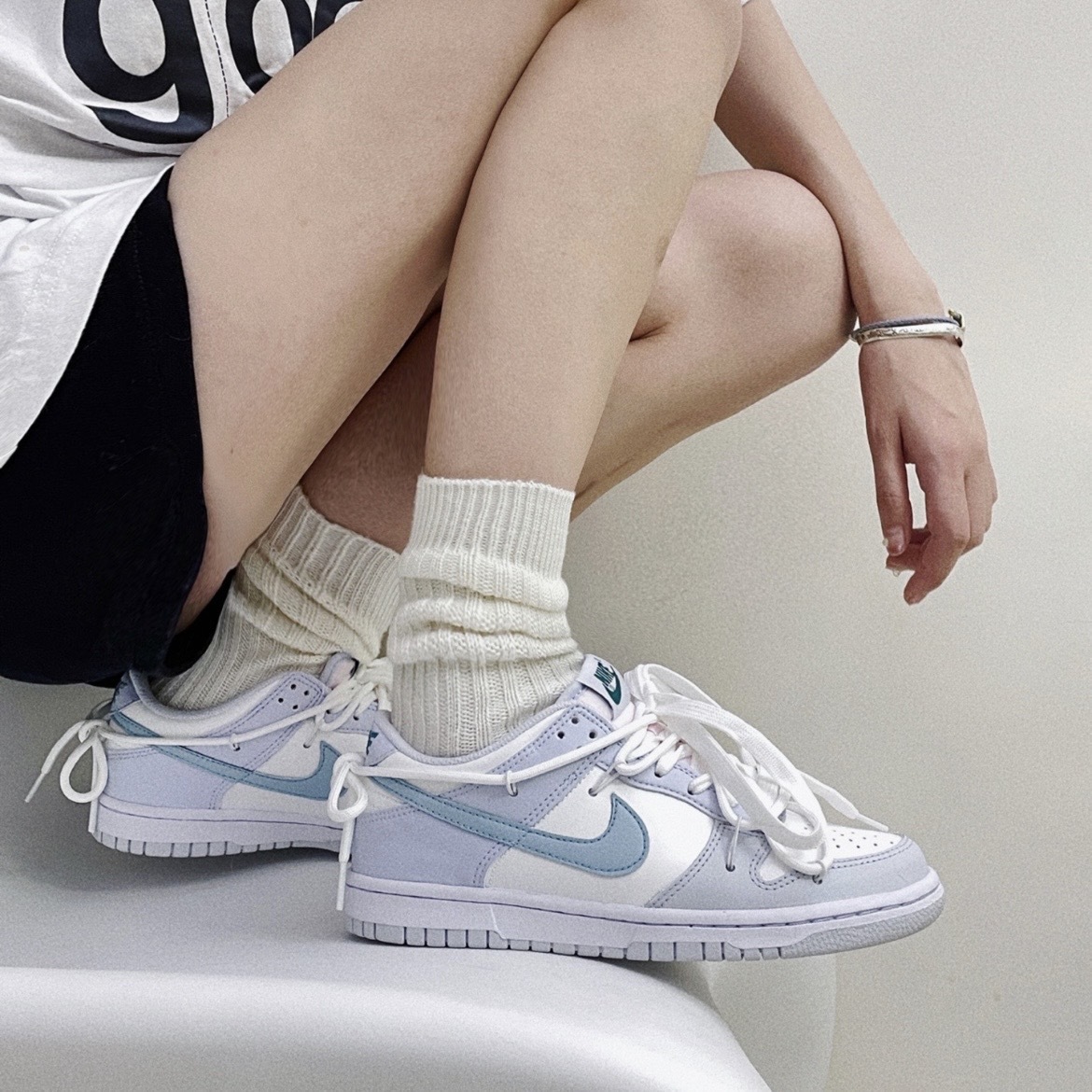 【訂製款】Nike Dunk Low (GS) 冰沙薄荷