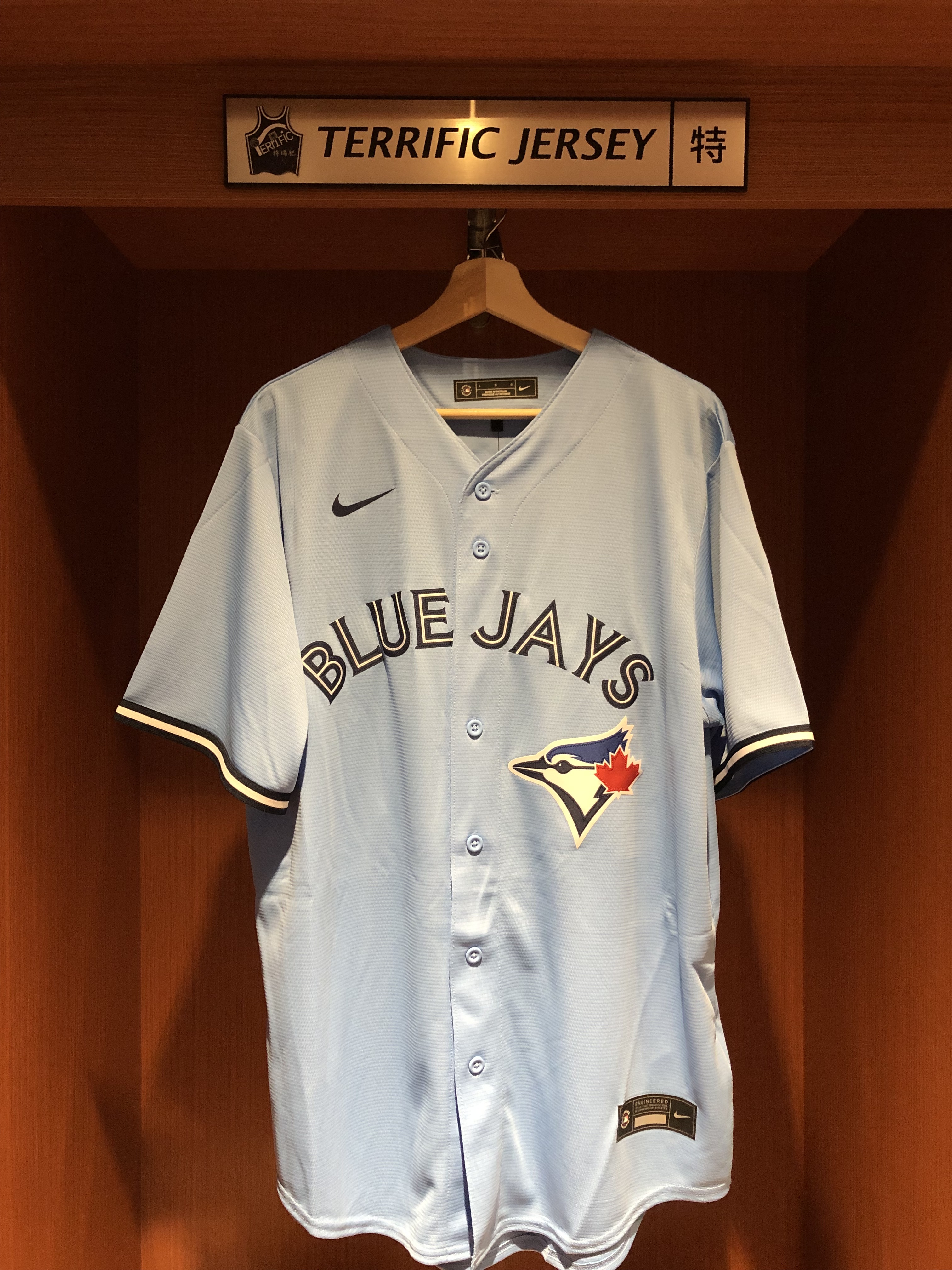 MLB球衣 Bo Bichette 多倫多藍鳥水藍 Nike Replica Player Name Jersey 球迷版 熱轉印 全新
