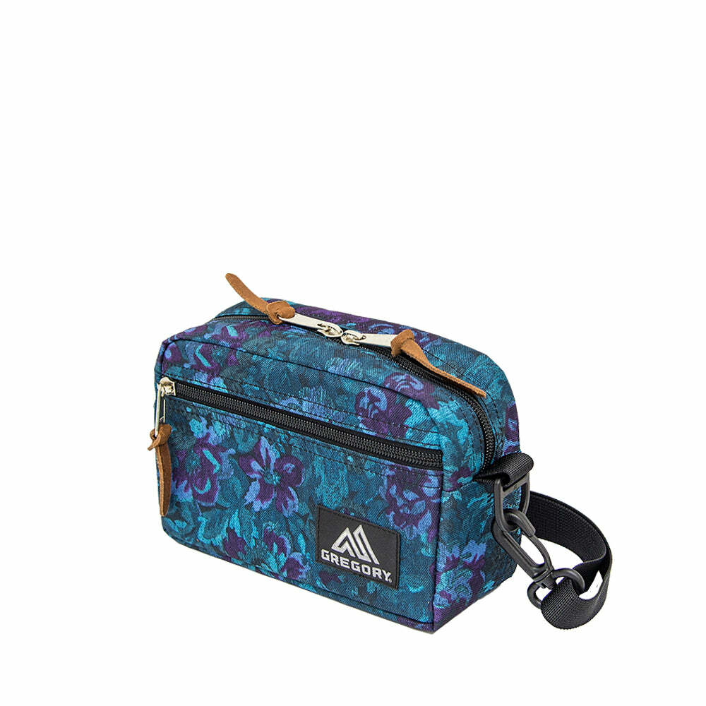 GREGORY PADDED SHOULDER POUCH S BLUE TAPESTRY