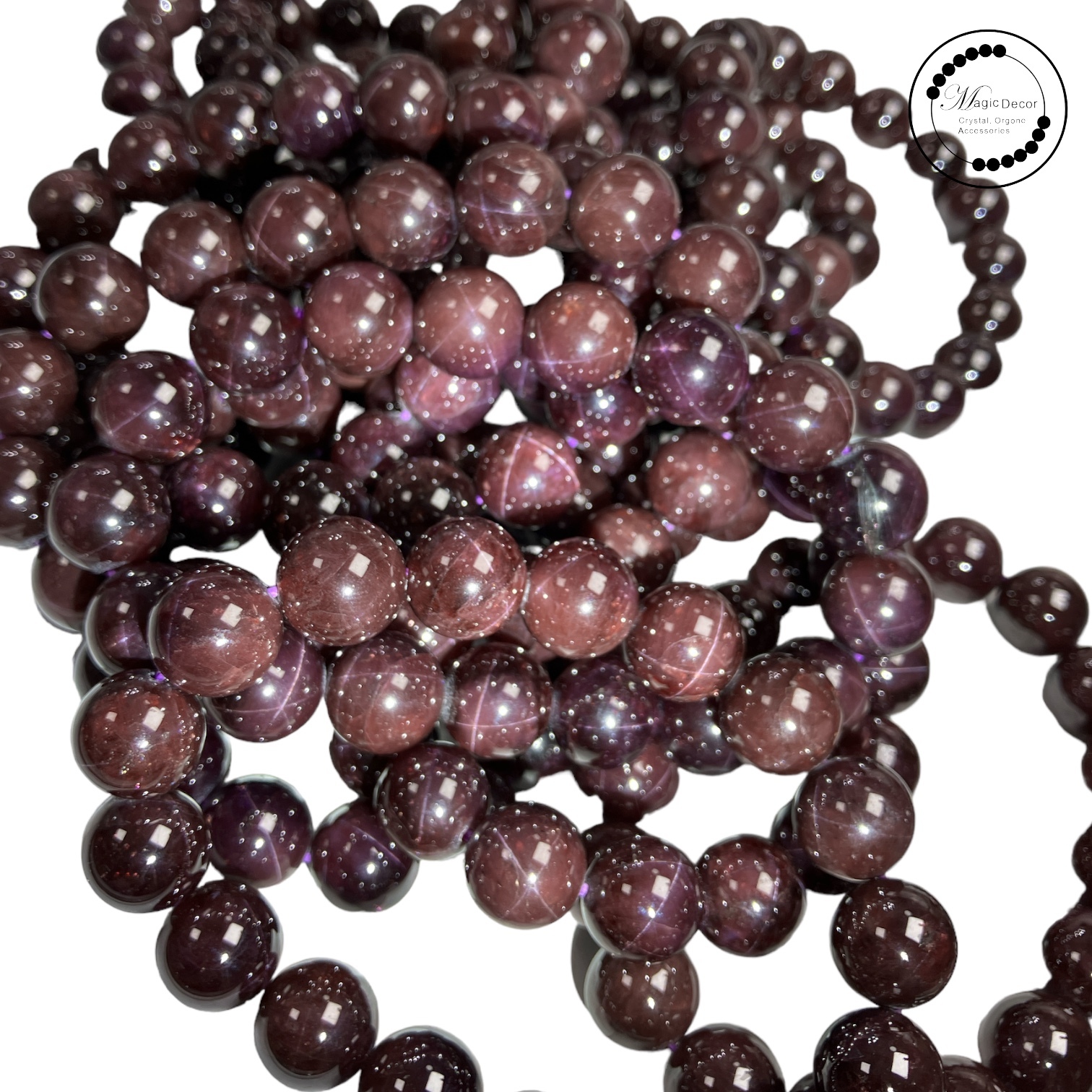 250809 - C38 12mm+六芒星巴西紫牙烏手串