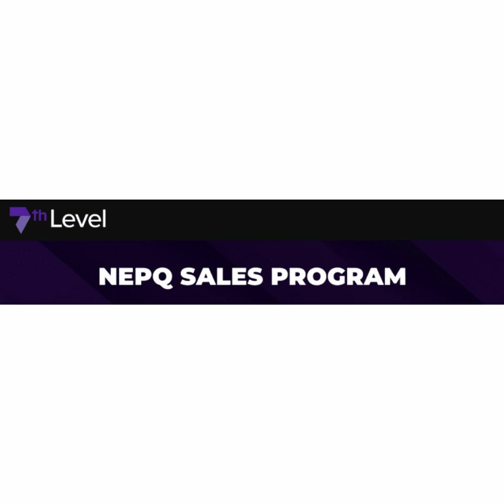 Nequ Program NEPQ Sales Program by Jeremy Miner