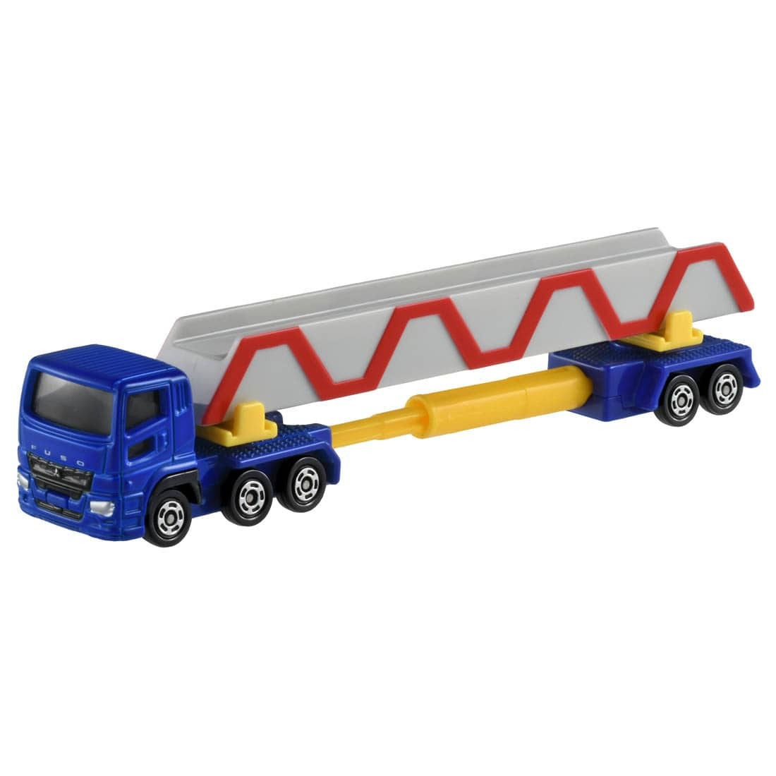 Takara Tomy Tomica BX140 Mitsubishi Fuso Super Great Pole Trailer