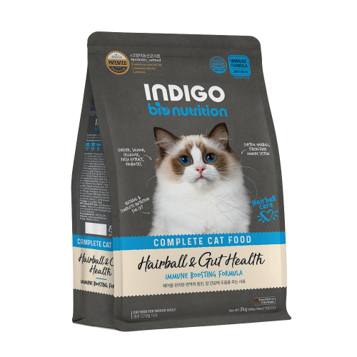 INDIGO 益生菌腸道保護配方 天然有機去毛球 貓糧 6KG