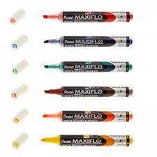 筆劃鮮明✔️Pentel Maxiflo 後壓充水式白板筆(幼方咀) #MWL6S