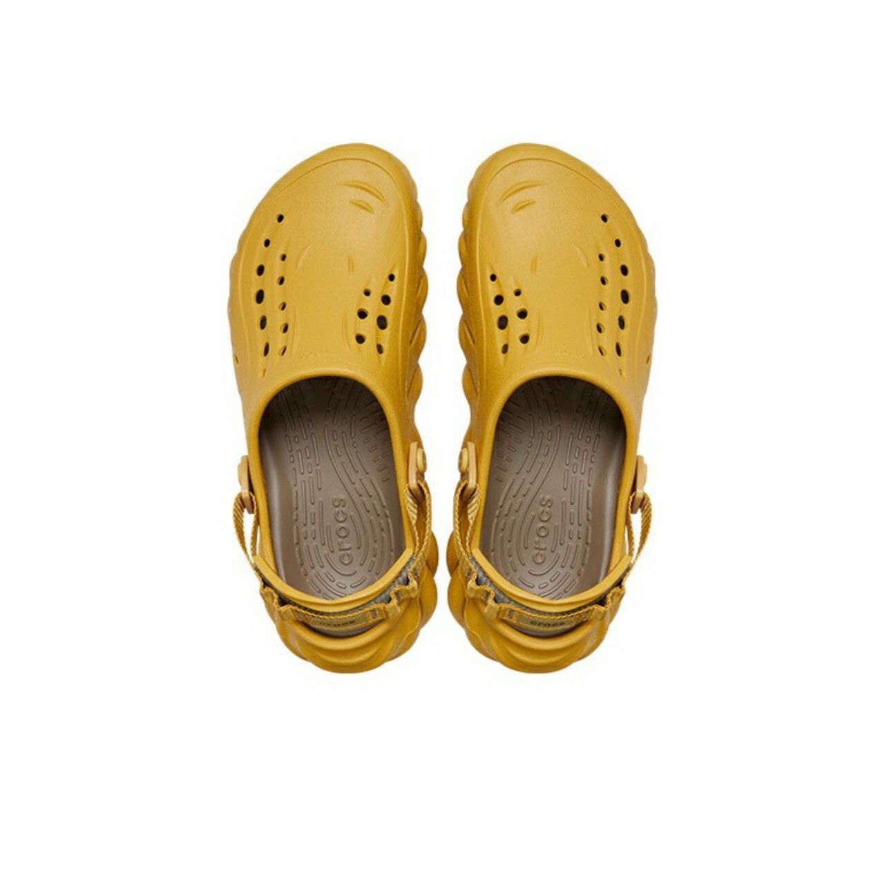 代購 Crocs 卡駱馳 運動涼鞋 懶人鞋 洞洞鞋 防水 沙漠黃 JUN-