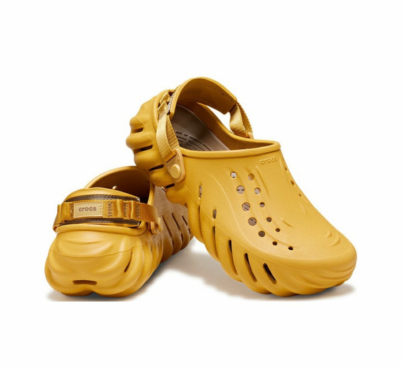 代購 Crocs 卡駱馳 運動涼鞋 懶人鞋 洞洞鞋 防水 沙漠黃 JUN-