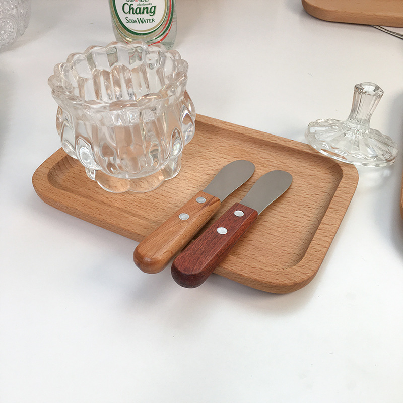 《1019》日式復古簡約木質托盤