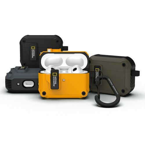 National Geographic AirPods Pro/Pro2 Rugged Bumper Auto-Lock Case