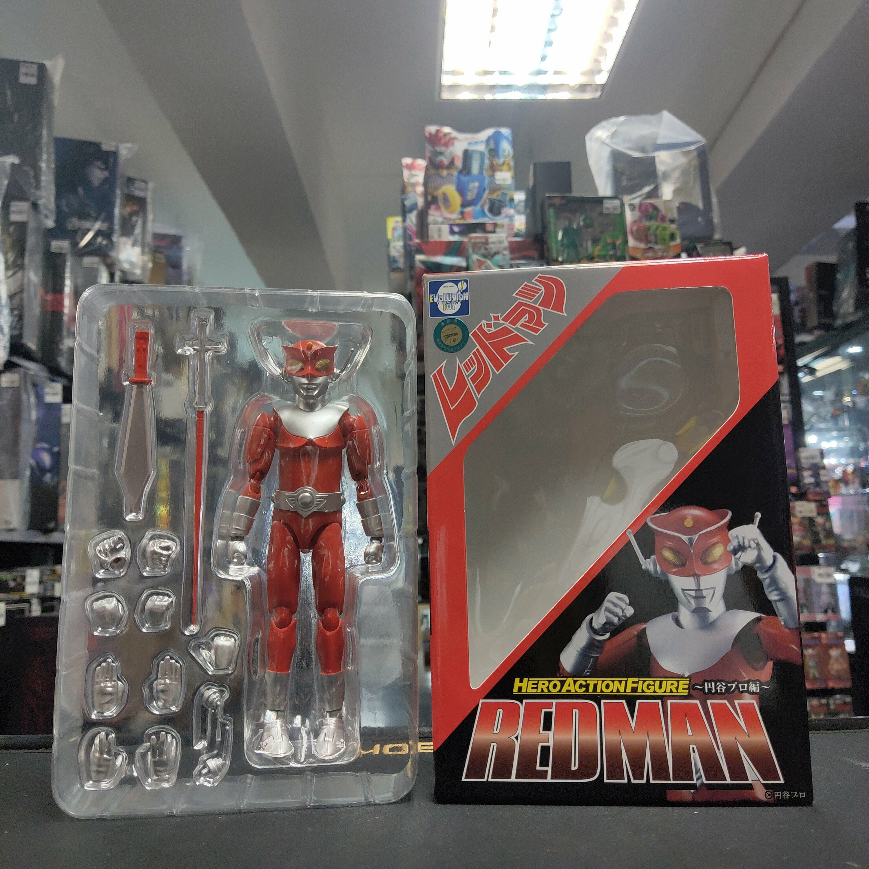 寄賣 其它 Evolution toy Hero action figure redman