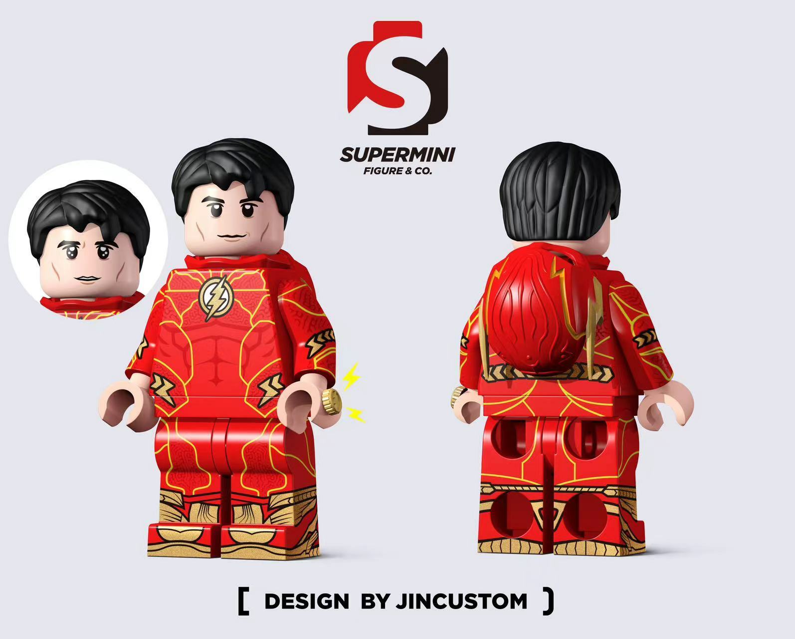 [SUPERMINI][In Stock] The Flash - Lightning Ver. [PADprinted]